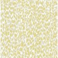 Manhattan Comfort Massy Flavia Yellow Animal Print 33 ft L X 205 in W Wallpaper BR4014-26429